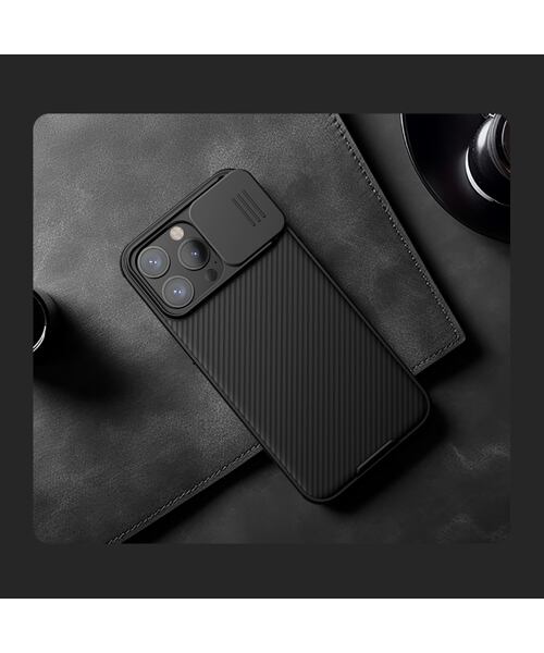 Nillkin CamShield PRO Zadní Kryt pro Apple iPhone 15 Pro Max Black