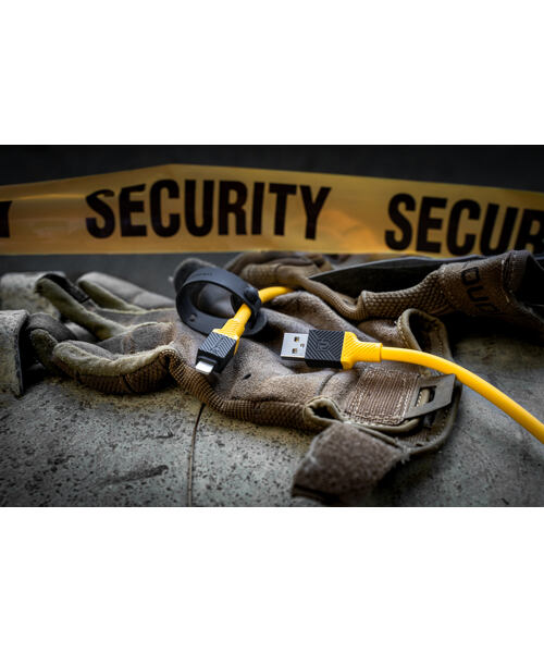 Tactical Fat Man Cable USB-A/Lightning 1m Yellow