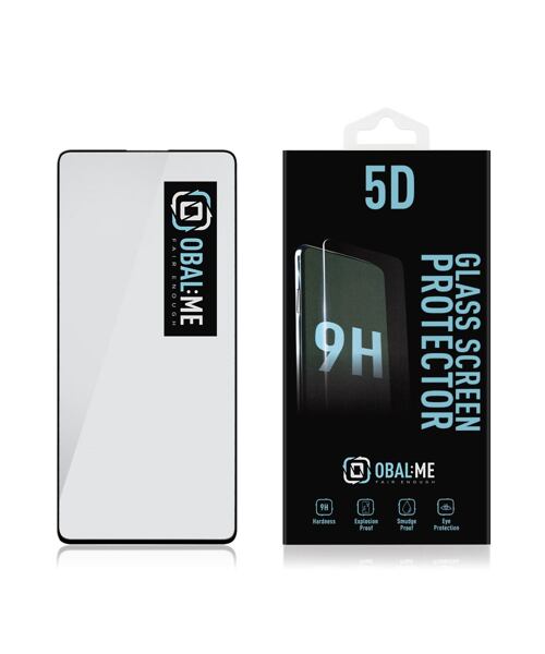 OBAL:ME 5D Tvrzené Sklo pro Xiaomi Redmi Note 12 Pro 5G Black
