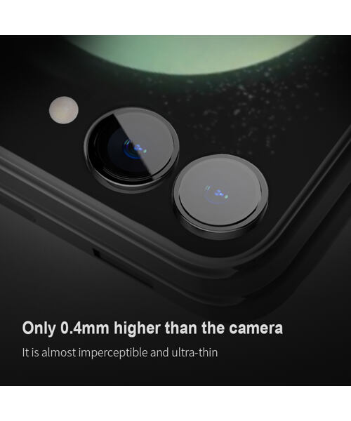 Nillkin CLRFilm Camera Tvrzené Sklo pro Samsung Galaxy Z Flip 5 5G Black