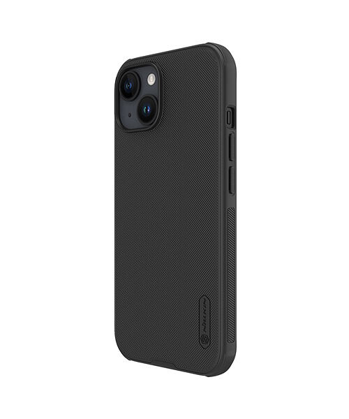 Nillkin Super Frosted PRO Zadní Kryt pro Apple iPhone 15 Black (Without Logo Cutout)