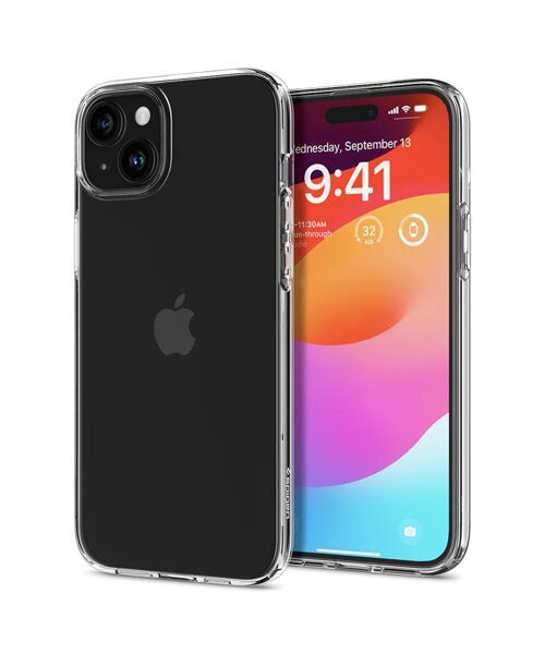 Spigen Crystal Flex kryt iPhone 15 čirý