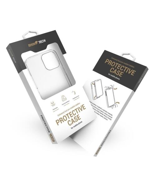 Rhinotech SHELL case pro Apple iPhone 13 Pro transparentní