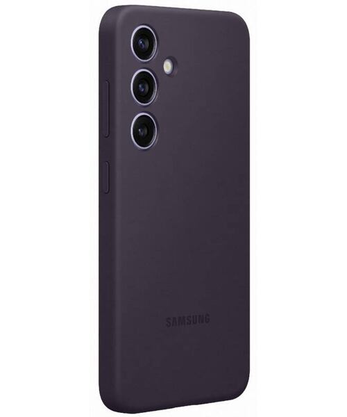 EF-PS921TEE Samsung Silikonový Kryt pro Galaxy S24 Dark Violet