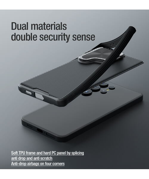 Nillkin CamShield Prop Zadní Kryt pro Samsung Galaxy S24+ Black