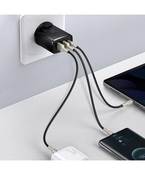 Baseus CCXJ-E01 Compact Quick Nabíječka USB-C 30W Black