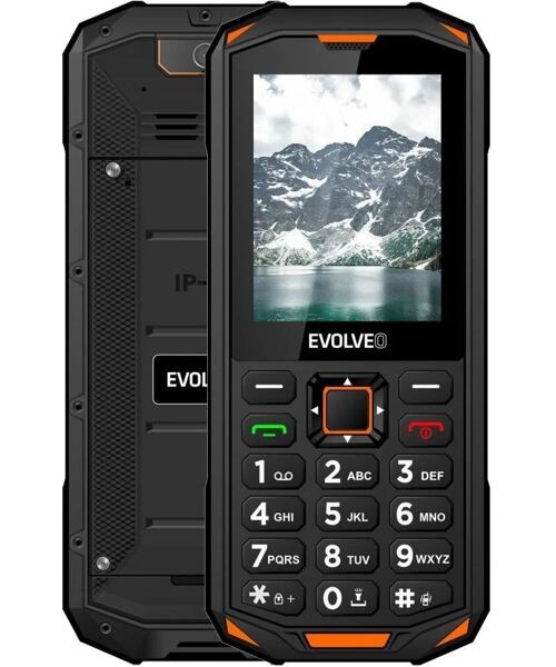 EVOLVEO StrongPhone X5 Dual SIM Black Orange