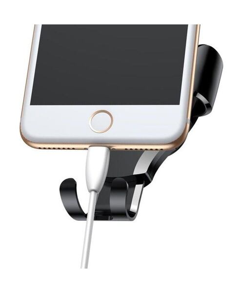 Baseus SUYL-XP0S Osculum Gravity Držák do Auta Black/Silver