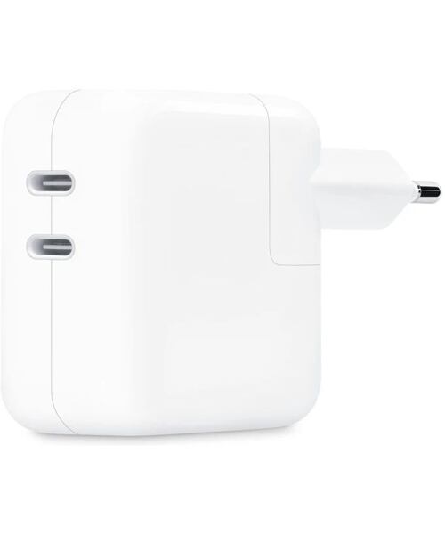 Apple MW2K3ZM/A 35W dvouportový USB-C Original Cestovní Dobíječ