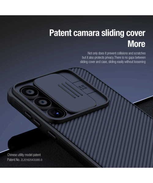 Nillkin CamShield PRO Magnetic Zadní Kryt pro Samsung Galaxy A55 5G Black