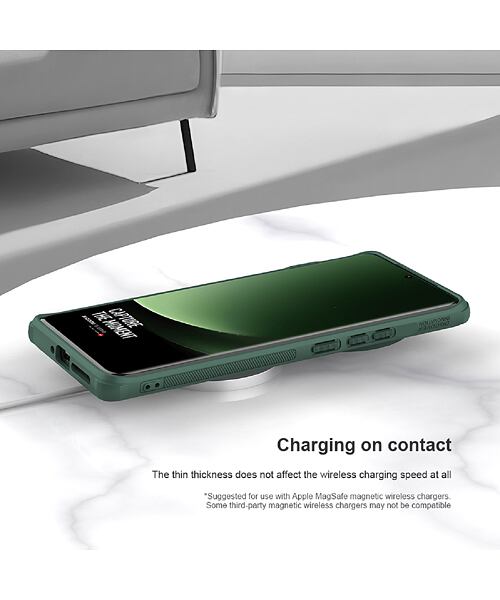 Nillkin Super Frosted PRO Magnetic Zadní Kryt pro Xiaomi 14 Ultra Black