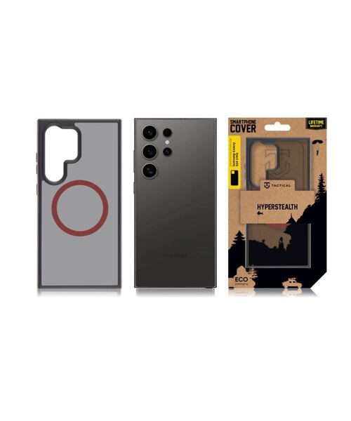 Tactical MagForce Hyperstealth 2.0 Kryt pro Samsung Galaxy S24 Ultra Black/Red