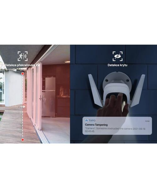 TP-LINK Tapo C320WS Outdoor IP66 Security 2K Wi-FI Camera,micro SD,dvoucestné audio,detekce pohybu