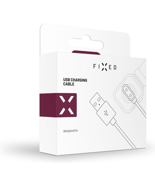 Nabíjecí USB-A kabel FIXED pro smartwatch Garmin Fenix 5/6/7/7X/8, Epix, Venu 2/3/3S, Vívoactive 3/4