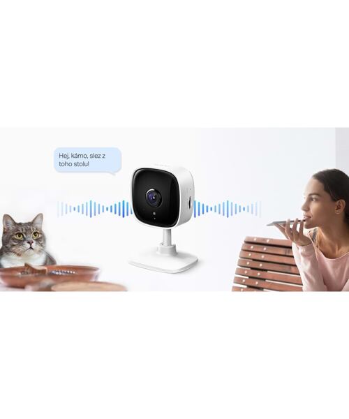 TP-LINK Tapo C110 Home Security Wi-Fi 3MP Camera, micro SD, dvoucestné audio, detekce pohybu
