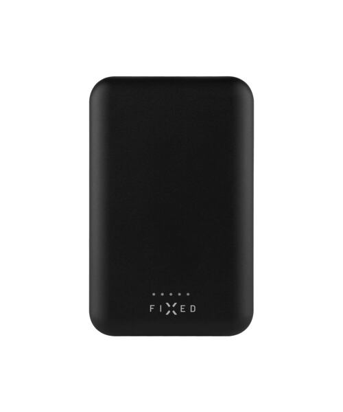Powerbanka FIXED MagZen s bezdrátovým nabíjením a podporou Magsafe, 6 000 mAh, černá