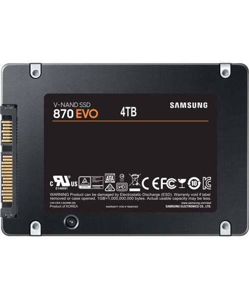 Samsung 870 EVO/4TB/SSD/2.5''/SATA/5R