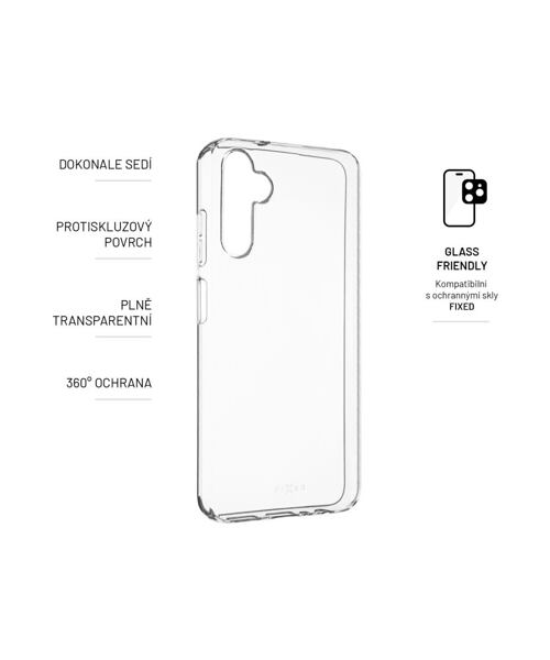 TPU gelový kryt FIXED Story pro Samsung Galaxy A05s, čirý
