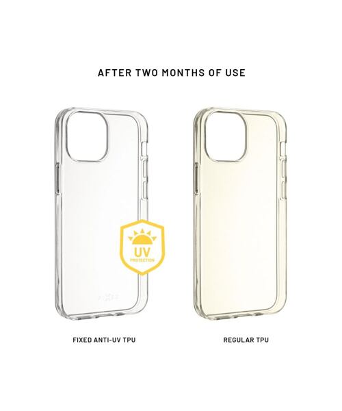 TPU gelový kryt FIXED Story AntiUV pro Xiaomi 14 Pro, čirý