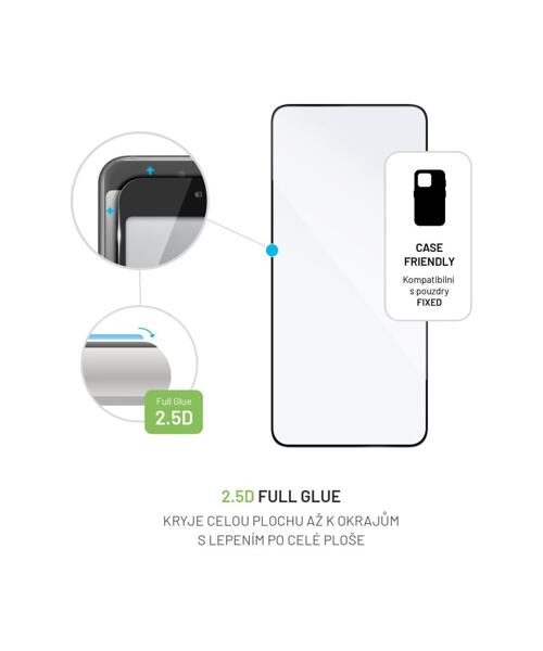 Ochranné tvrzené sklo FIXED Full-Cover pro Xiaomi 14, černé