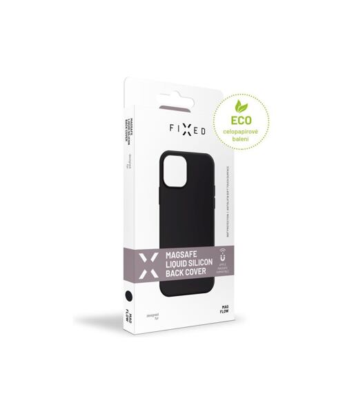 Zadní kryt FIXED MagFlow s podporou MagSafe pro Xiaomi 14, černý