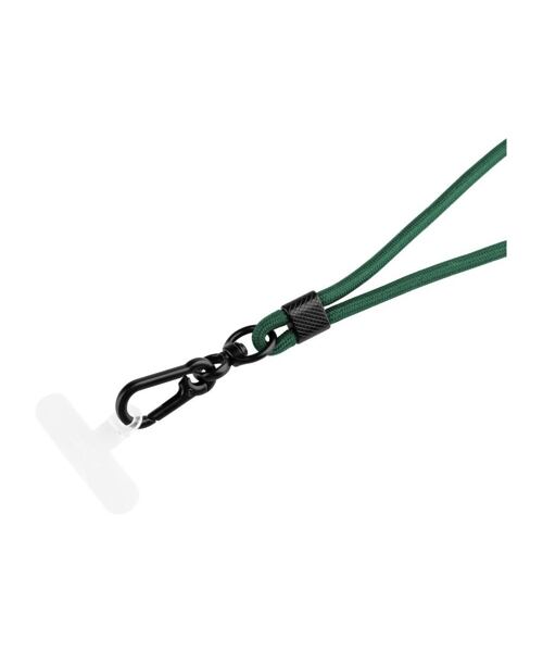 Univerzální šňůrka FIXED NeckUni pro telefony se zadním krytem, zelená