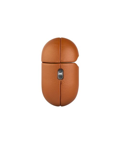 Kožené pouzdro FIXED PodsLeather pro Apple AirPods 3, hnědé