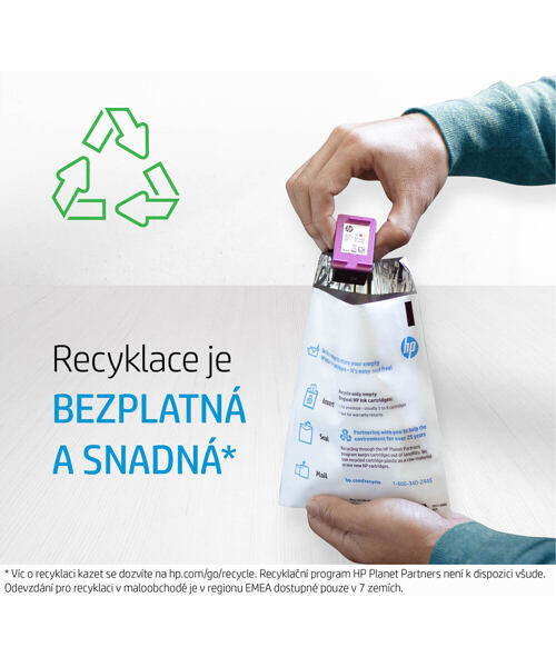 HP tisková náplň 301 černá