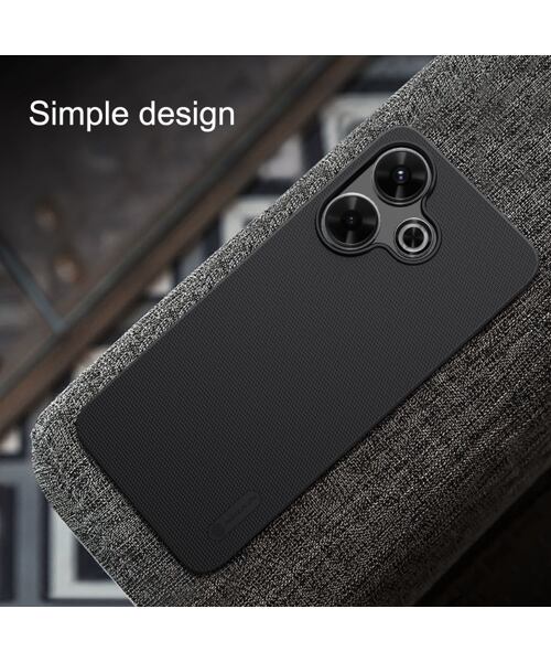 Nillkin Super Frosted Zadní Kryt pro Xiaomi Redmi 13 4G/Poco M6 4G Peacock Blue