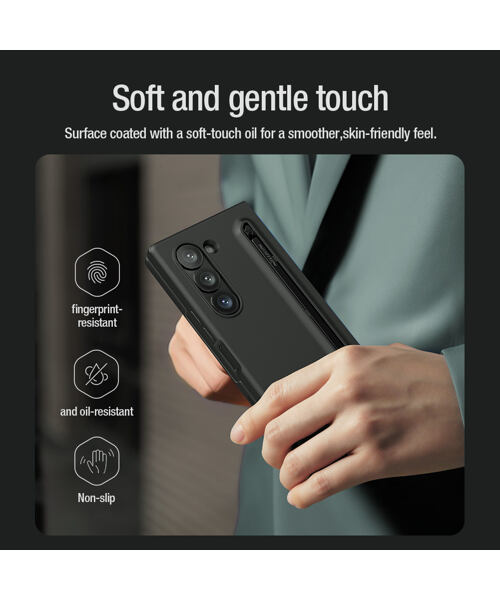 Nillkin Flex Pure Fold S Pen Kryt pro Samsung Galaxy Z Fold 6 Black