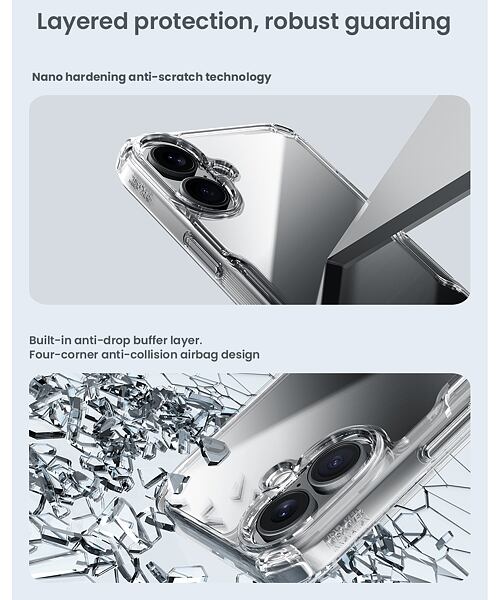 Nillkin Nature TPU PRO Kryt pro Apple iPhone 16 Transparent