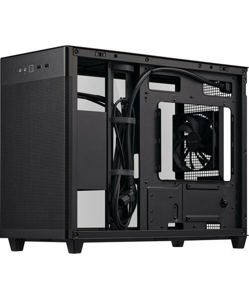 ASUS PRIME AP201/Micro ATX/Transpar./Černá