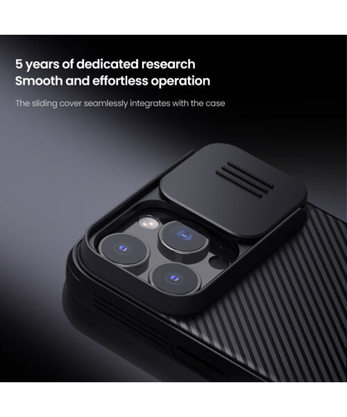Nillkin CamShield PRO Magnetic Zadní Kryt pro Apple iPhone 16 Pro Max Black