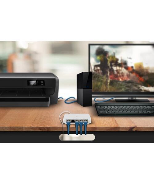 Ubiquiti Switch UniFi Compact USW-Flex-Mini, 5-Port Gigabit, PoE-in, USB-C