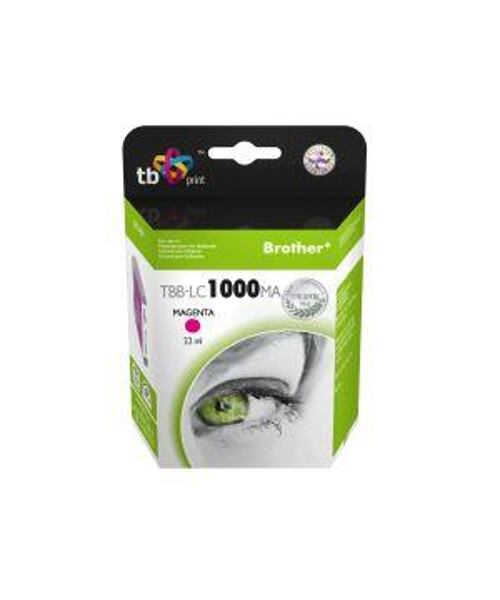 Ink. kazeta TB kompat. s Brother LC1000M 100% N