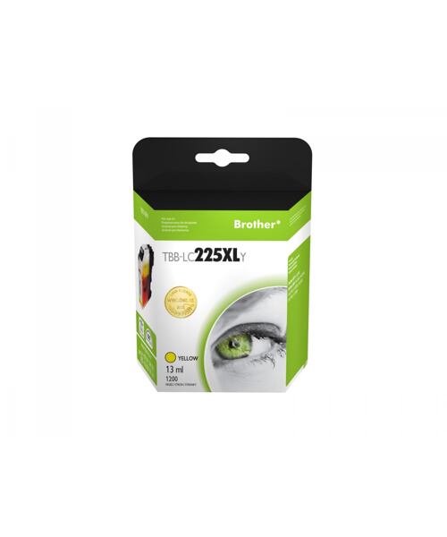 Ink. kaz. TB komp. s Brother LC225XL Yellow Nová