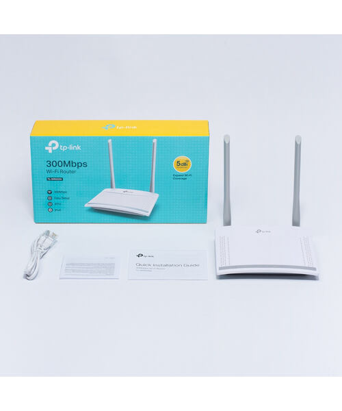 TP-Link TL-WR820N 300Mbps Wireless N Router, 3x10/100 RJ45, rodičovská kontrola, 2x5dBi anténa