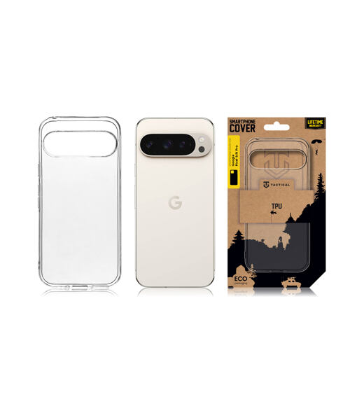 Tactical TPU Kryt pro Google Pixel 9/9 Pro Transparent