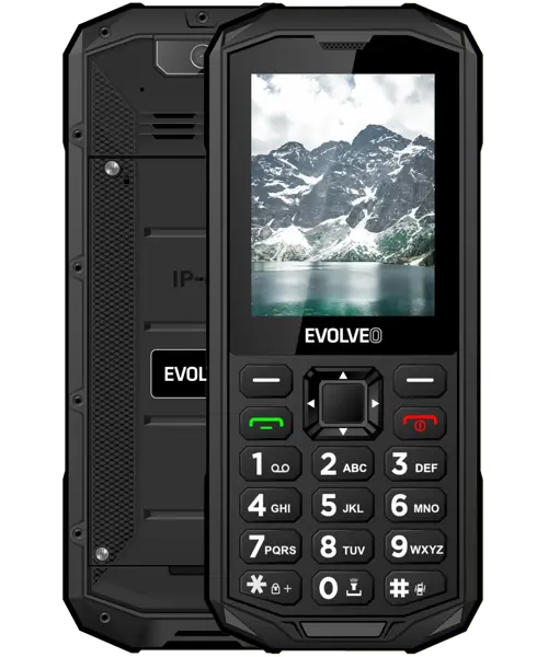 EVOLVEO StrongPhone X5 Dual SIM Black Grey
