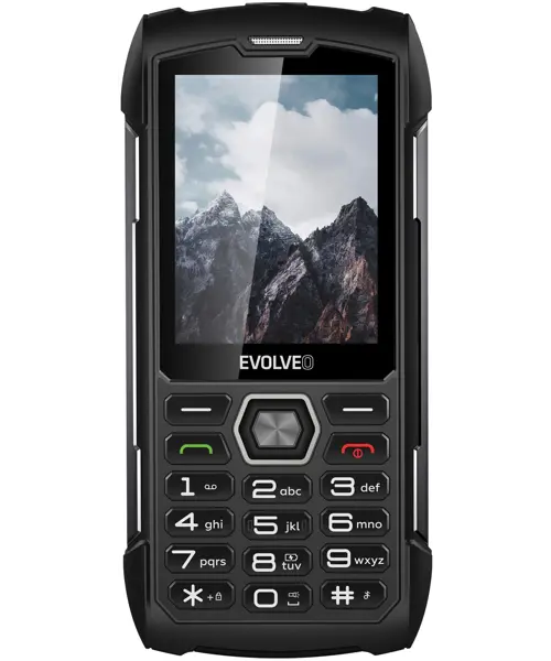 EVOLVEO StrongPhone H1 Dual SIM Black Grey