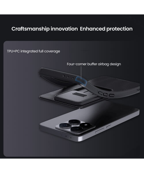 Nillkin CamShield PRO Zadní Kryt pro Xiaomi 14T Black