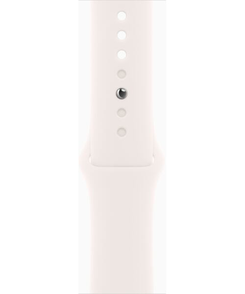 Apple Watch Series 10 GPS+Cellular 46mm Rose Gold Aluminium Case with Light Blush Sport Band