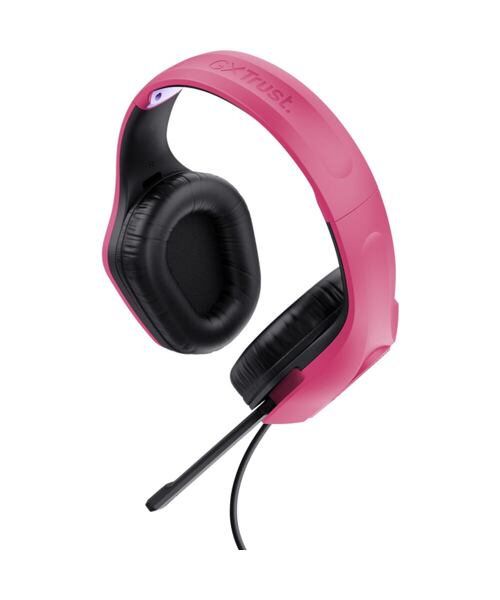 Trust GXT 415P ZIROX/Stereo/Jack/Drát/Růžová