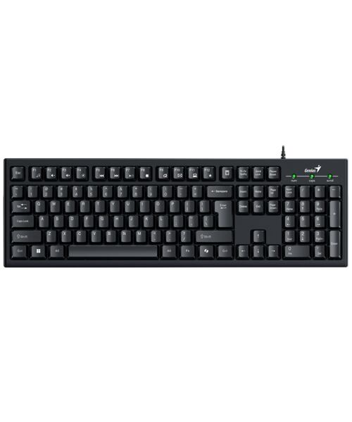 Genius Smart KB-100/Drátová USB/CZ-SK layout/Černá