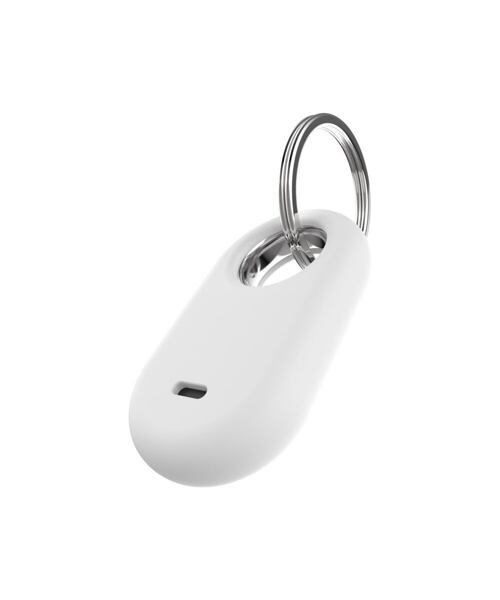 Silikonové pouzdro FIXED Silky pro Samsung SmartTag2, bílé