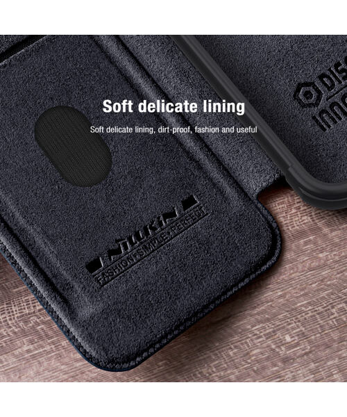 Nillkin Qin Book PRO Pouzdro pro Samsung Galaxy S24 FE Black