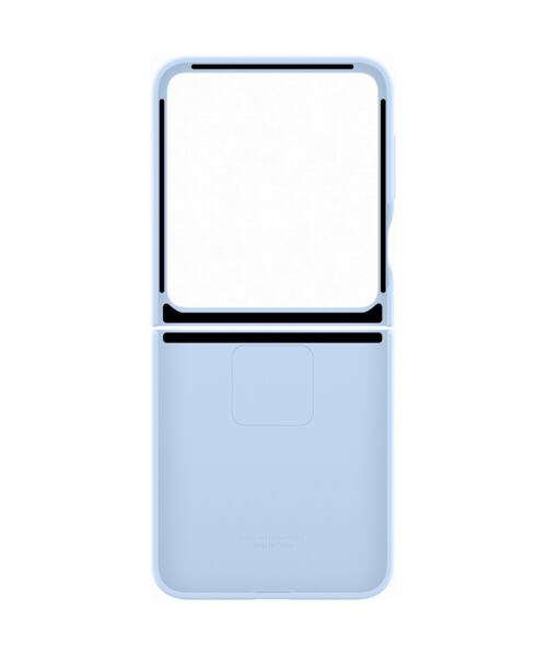 EF-PF741TLE Samsung Silikonový Kryt s Kroužkem pro Galaxy Z Flip 6/7 FE Blue