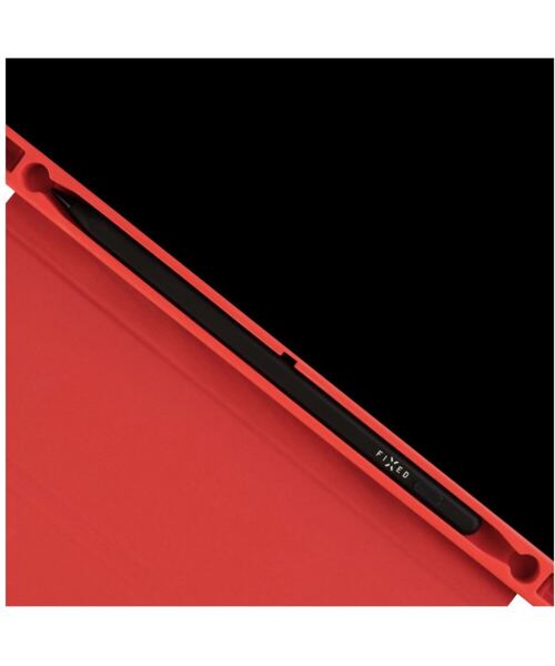 Pouzdro FIXED Padcover+ pro Apple iPad mini (A17 Pro) se stojánkem a pouzdrem pro Pencil, červené