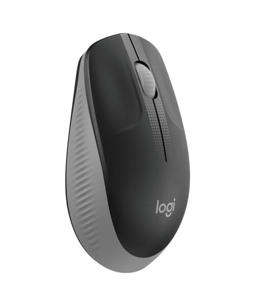 Logitech M190/Kancelářská/Optická/1 000 DPI/Bezdrátová USB/Šedá