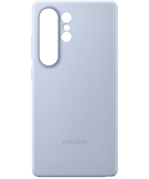 Samsung Ochranný kryt z veganské kůže pro Galaxy S25 Ultra Light Blue
